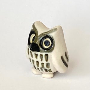 Miniature Porcelain Owl image 2