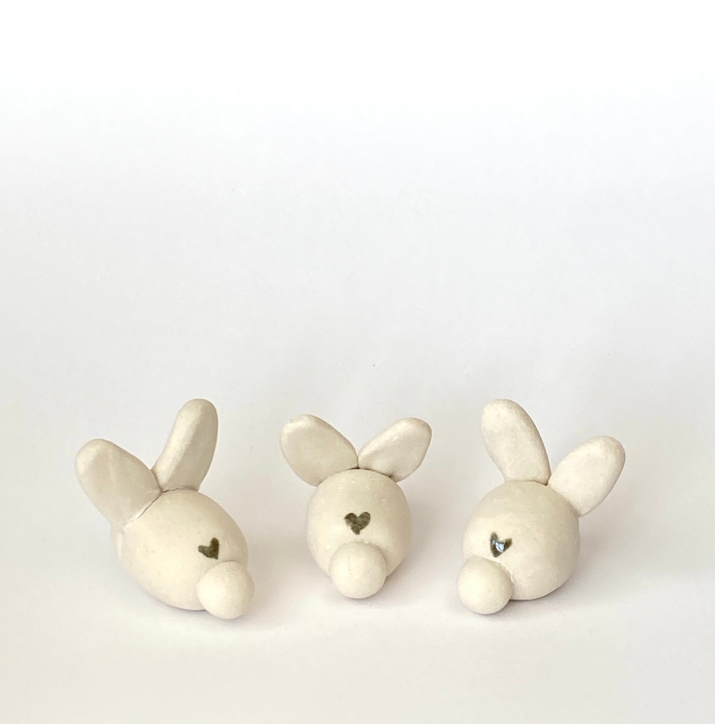 Little Porcelain Bunny Miniature Ready to Ship - Etsy