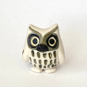Miniature Porcelain Owl image 1