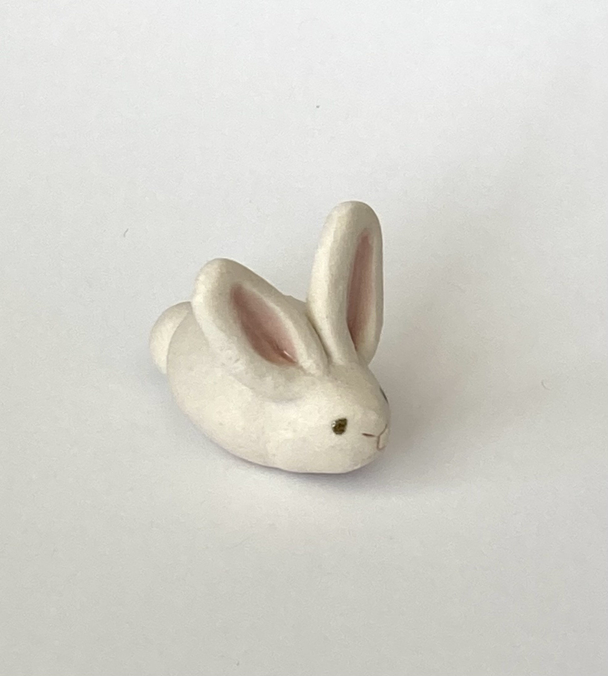 Little Porcelain Bunny Miniature Ready to Ship - Etsy