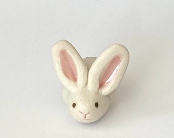 Little Porcelain Bunny Miniature- Ready to Ship