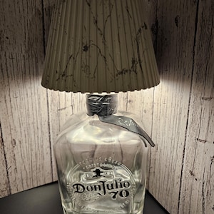 Don Julio 70 Tequila bottle Lamp.