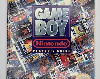 1991 Game Boy Nintendo Player's Guide | Official Strategy Book