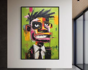 Black Art Print, Black Man Portrait Art, Black Boy Art, African American Art, Black People Wall Art, Minimalist Afro Art, Black Culture Art