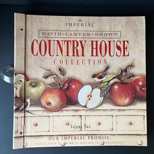 Retired Imperial WALLPAPER MONSTER Boek Country House Collection Paper Craft
