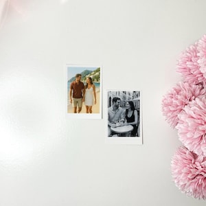 Set of 4 Polaroid Style Mini Prints – Mini Keepsake Prints – Party, Wedding, Event Memories