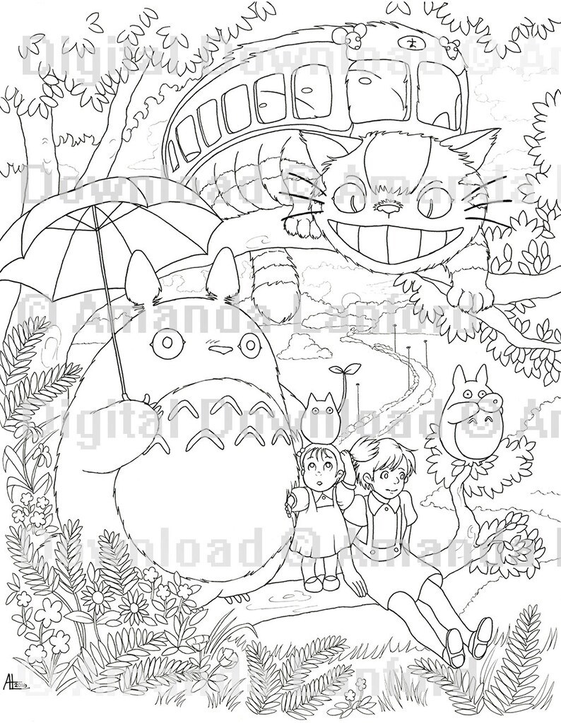 Studio Ghibli Coloring Pages Studio Ghibli Art Ghibli Art Vrogue