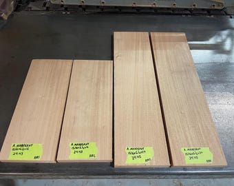Kiln Dried 8/4 African Mahogany Lumber - 24 X 6 X 2 Inches - Green Valley Wood Products
