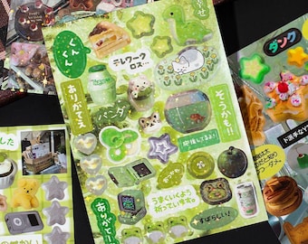 Stickerboek reisherinneringen | Voedselstickers in Japanse stijl, kawaii-snacks en -drankjes | Plakboek dagboek decor | 800+ stuks