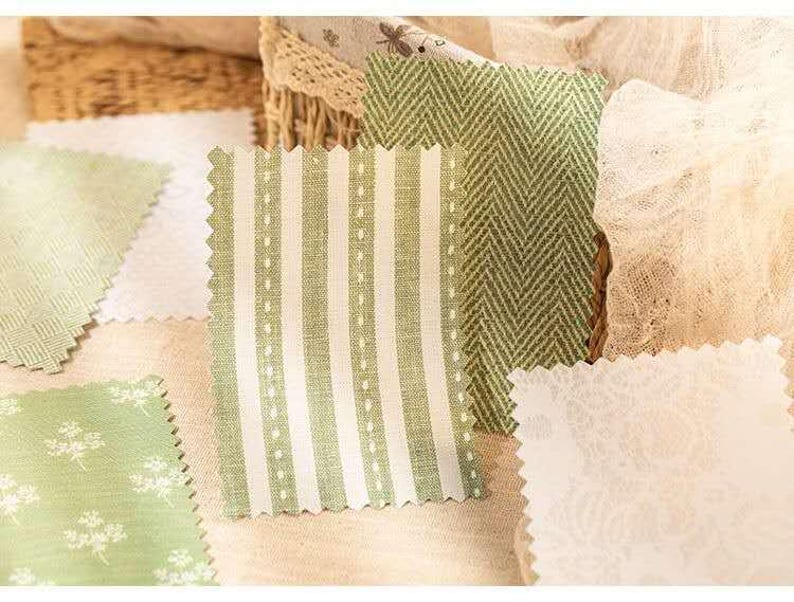 Vintage Lace Pattern Paper Pack – Scrapbook & Junk Journal Background Paper, Fabric Texture Collage Paper, Vintage Aesthetic Paper Sheets image 8