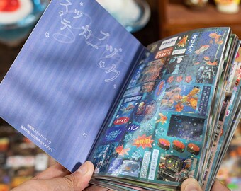 900-Piece Retro Japanese-Style Sticker Book | Scrapbook