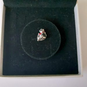 S925 Sterling Silver Charm Winnie the Pooh with Honey Pot