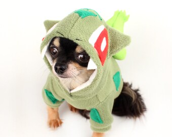 bulbasaur costume dog