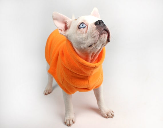 orange dog fleece