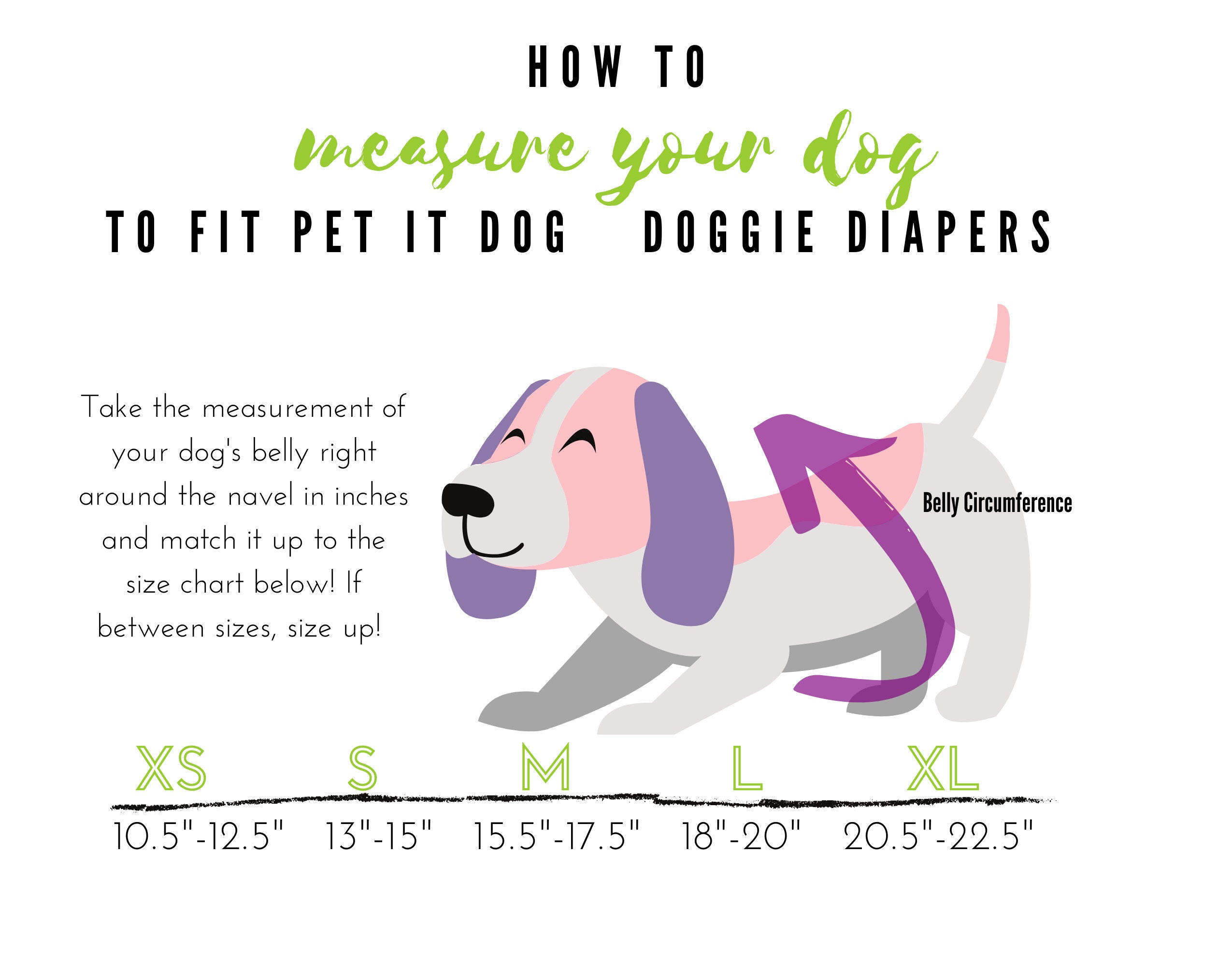 How Do You Measure A Female Dog For A Diaper