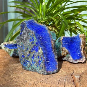 Azurite geode - Etsy 日本