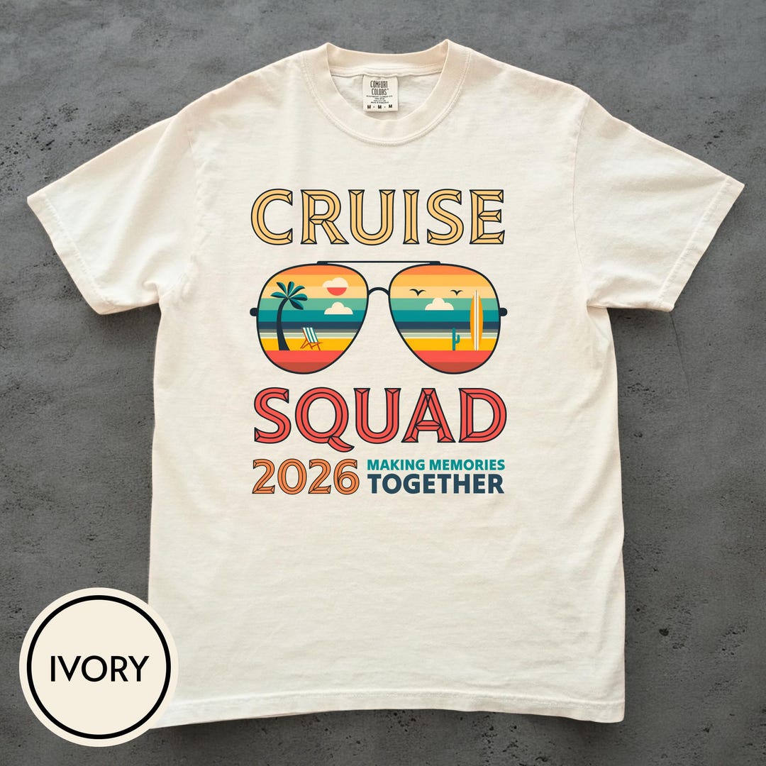 Cruise Squad Family Trip 2026 Shirt, Matching Family Vacation Shirt ...