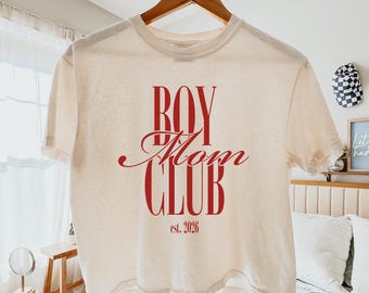 Camiseta corta personalizada para mamás de niños, camiseta para mamás de niños, top corto para mamás de niños, regalo para mamás primerizas, camiseta de maternidad a la moda, regalo para el Día de la Madre