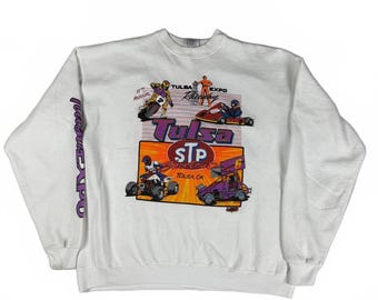 Vintage STP Tulsa Expo Crewneck Sweatshirt size XXL