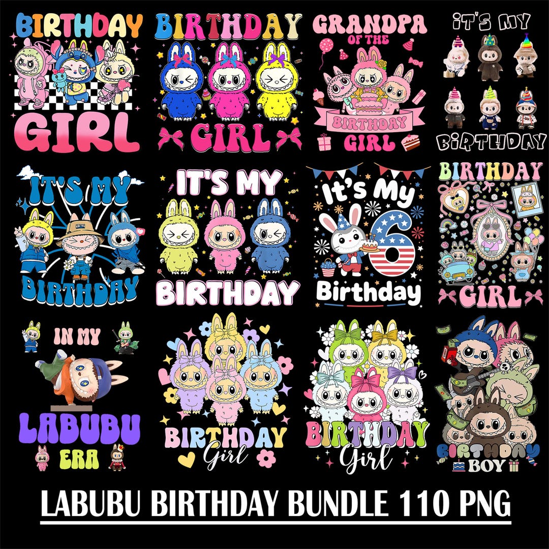 100+ Labubu Designs Png Bundle, Labubu Clipart, Labubu PNG, Cute Labubu ...