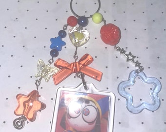 the amazing digital circus keychains bag charms