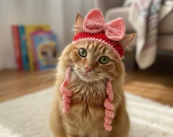 Crocheted Wool Hat for Pets | PDF Digital Download