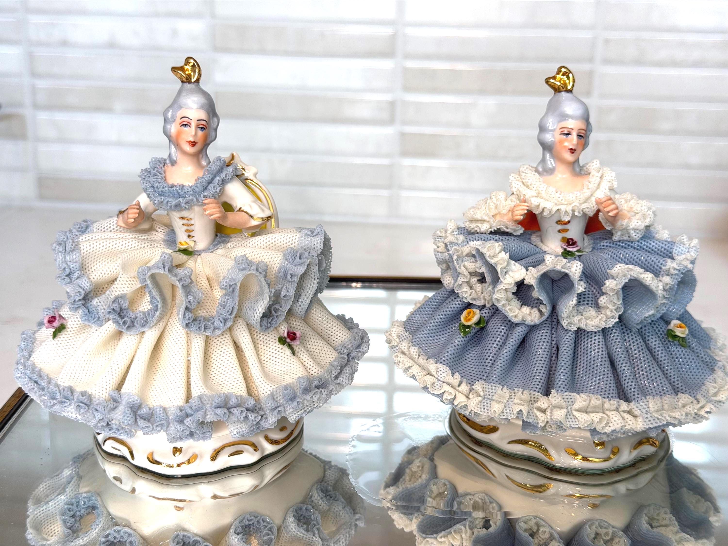 Dresden porcelain figurine