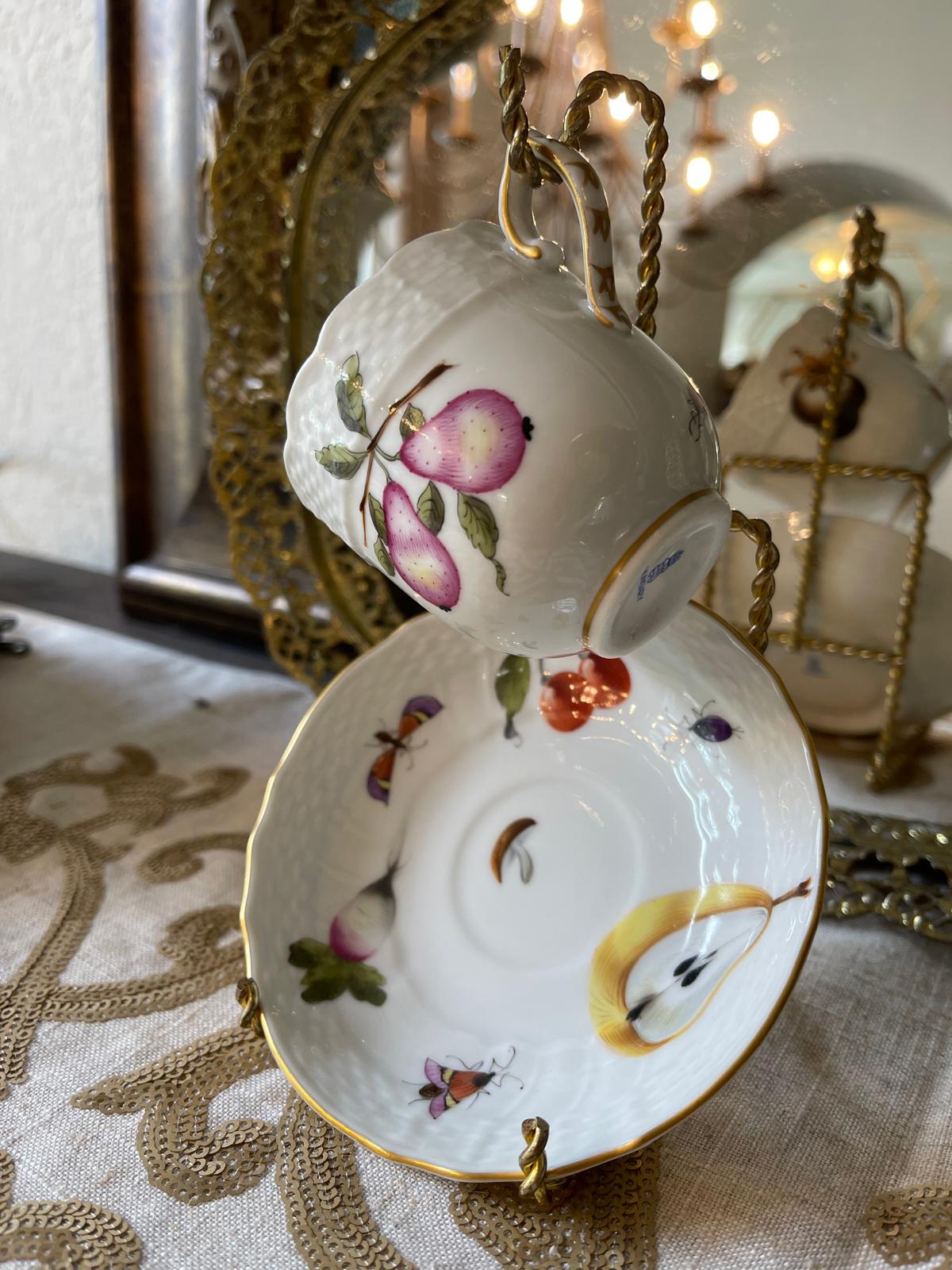 Herend Hungary Hand Painted Porcelain - Etsy