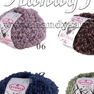 Boucle yarn Balerina, Fancy yarn, little loop yarn, wool yarn, wool blend, wool acrylic, scarf, hats Color Choice DSH