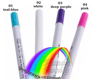 Air/ Water Erasable Pen Fabric Marker Vanishing Fabric Markers Air Water Erasable Pens Quilting Disappearing Ink Replace Tailor Chalk Sewing
