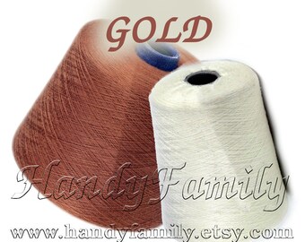 Botto Poala Gold, 70/30 cashmere/silk Choose Colors Italian Lace Yarn Machine Knitting Yarn Crochet Yarn Handknitting Yarn on cone DSH(pG