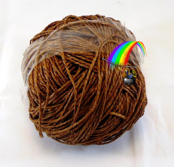 Yarn Raffia Hobbi Natural yarn 100 cellulose eco friendly Etsy