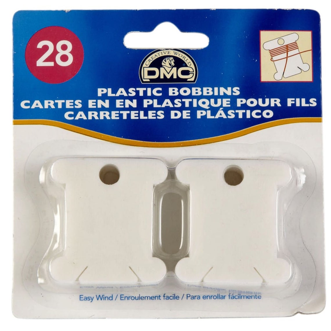 Plastic Floss Bobbins DMC 28 pieces Easywind for storing & Etsy