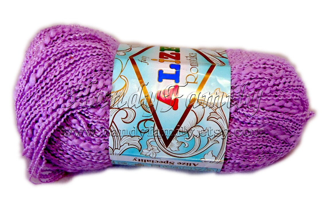 Old rose colored yarn Romantika by Alize. Hypoallergenic yarm. Etsy