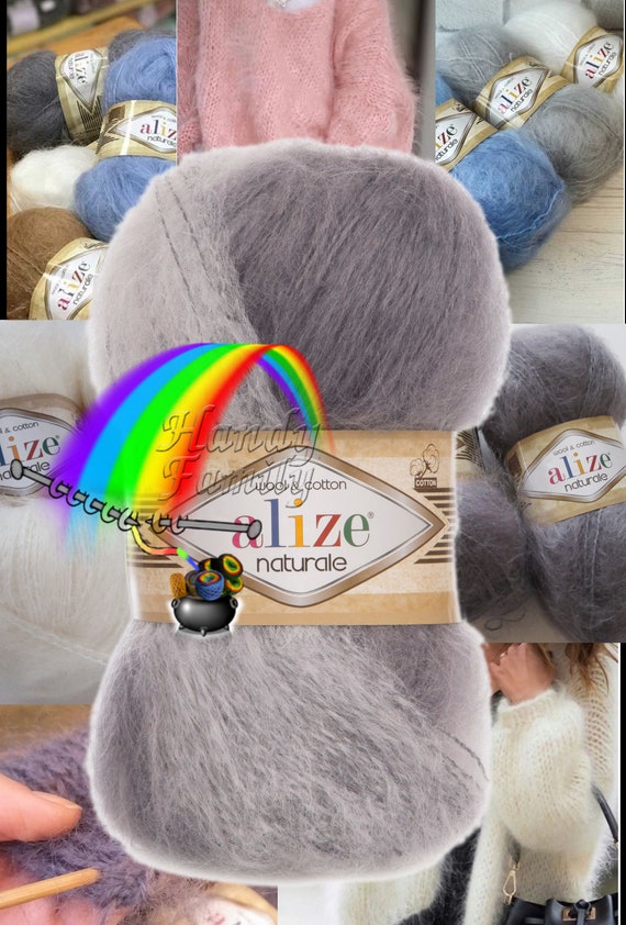 Alize NATURALE New Yarn From Alize Only Natural Fibers. | Etsy
