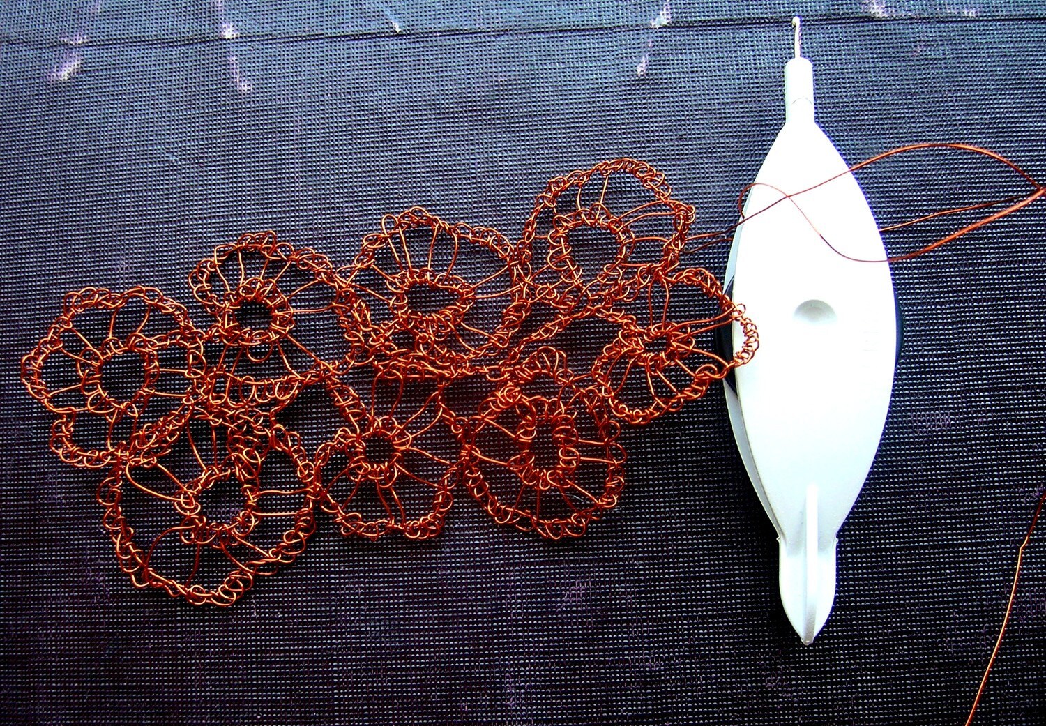 Frivolite Tatting Shuttle With Hook on One End and Replaceable Etsy