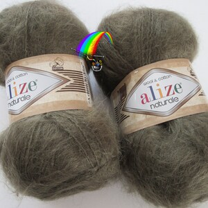 Alize NATURALE New Yarn From Alize Only Natural Fibers. | Etsy