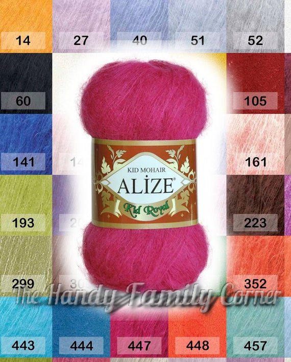 kid mohair yarn