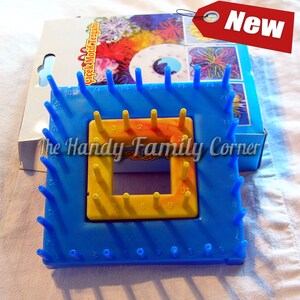 Loom Tool: Shapes for making square flowers and details for knitting / crochet / patchwork projects DSH(P7)