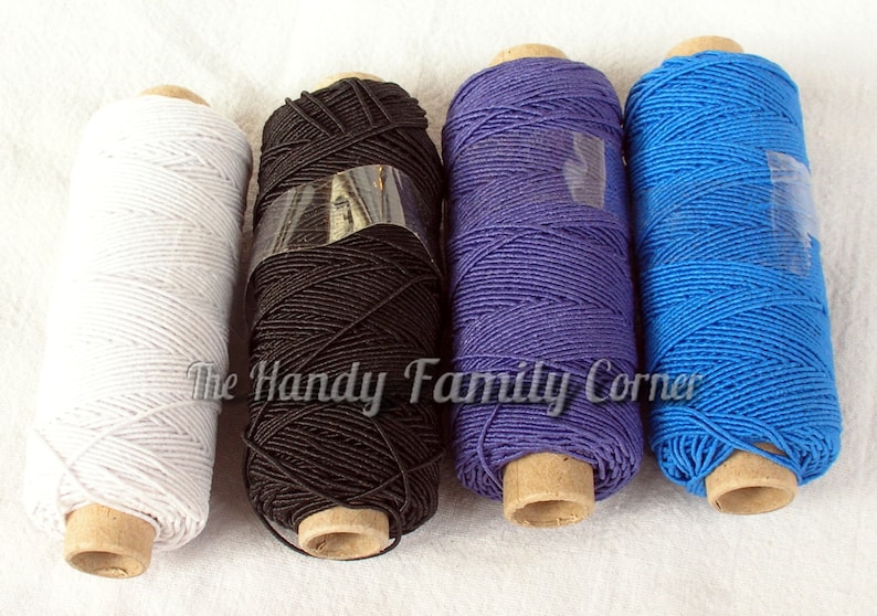 Elastic knitting yarn thread Elastic thread for knitting reel Etsy