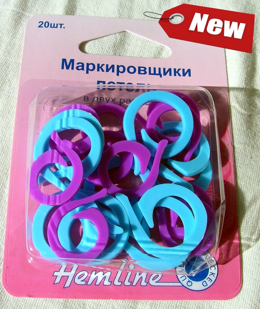 Stitch Markers for Crochet and Knitting. Split Ring Plastic Etsy