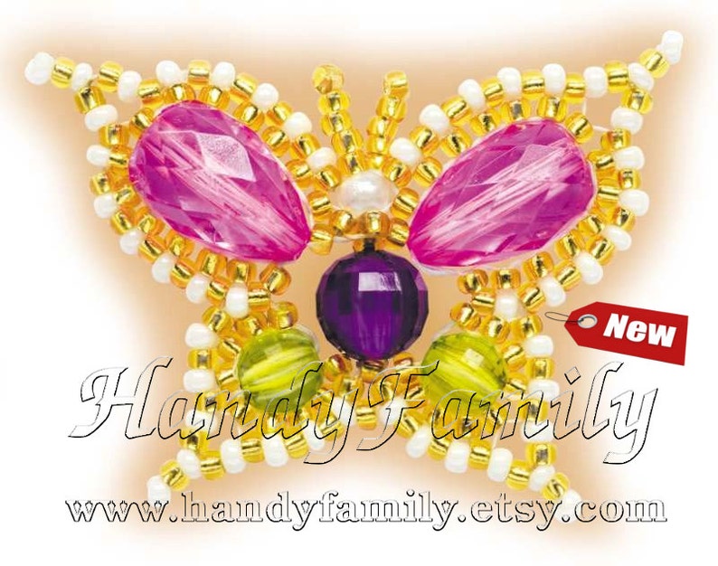 Butterfly Beading Set. Beading Starter Kit. Bead Kits & Etsy