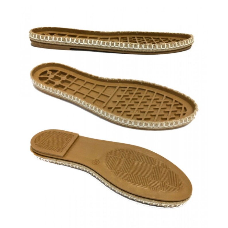Espadrille soles for shoes No-slip shoes for slippers Soles for crochetted slippers Soles for knitted boots soles for sewed slippers DSH Hb