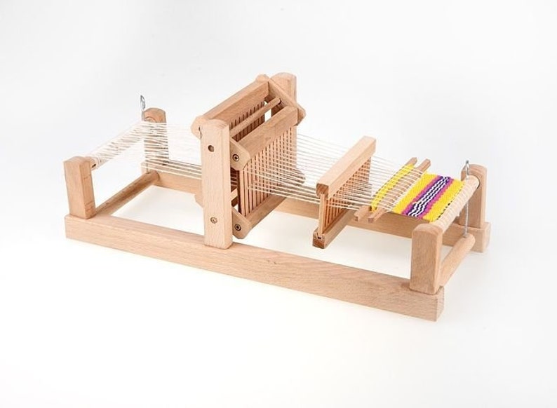 Small Table Loom Child Weaving Loom Learn to weave easy Etsy