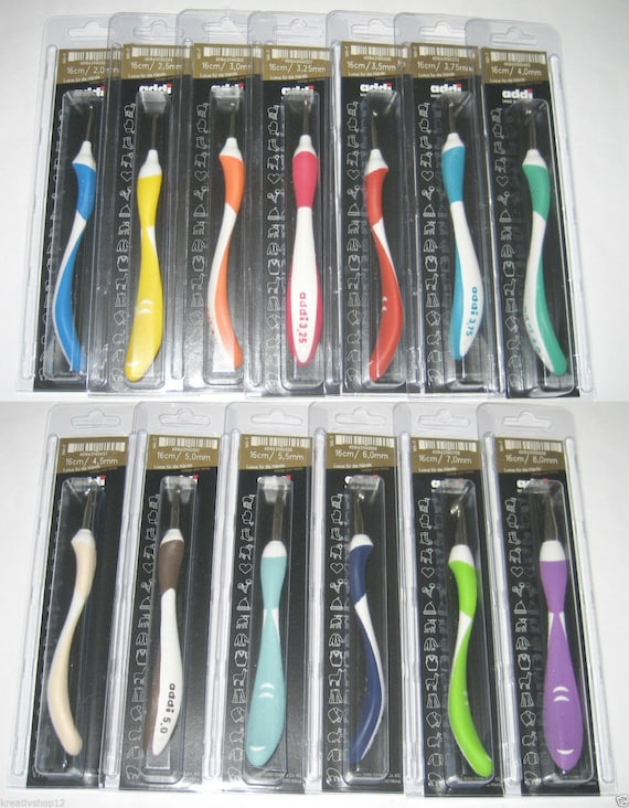 8 mm *** Addi Swing Crochet Crochets *** toutes tailles 2 mm