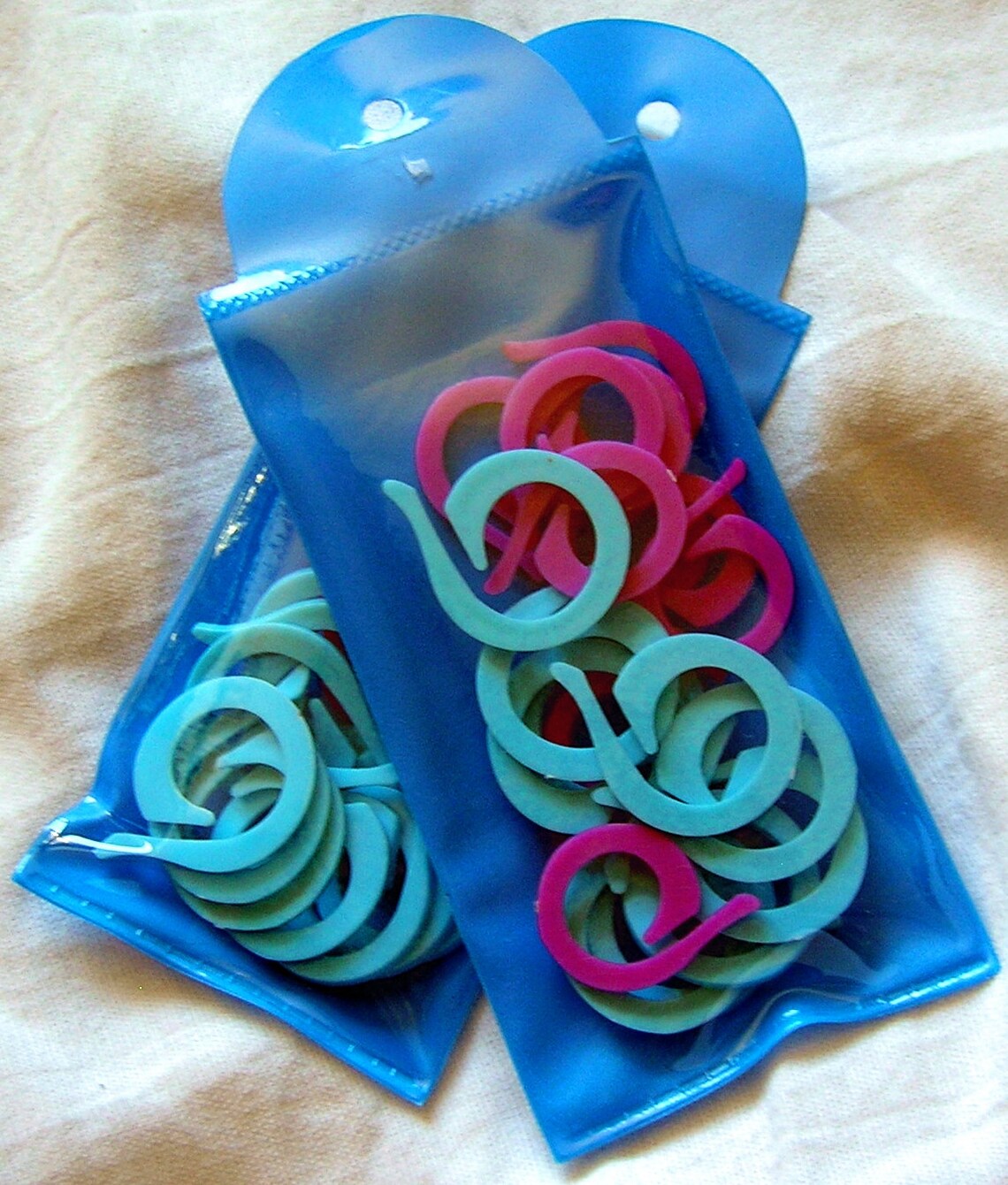 Stitch Markers for Crochet and Knitting. Split Ring Plastic Etsy