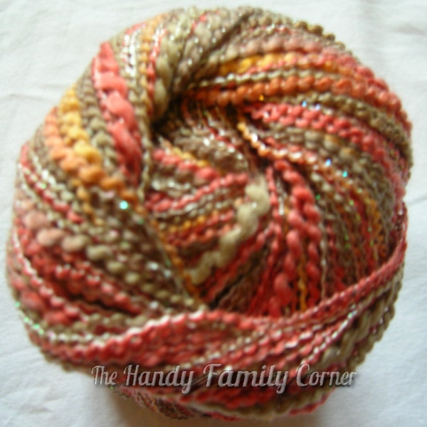 yarn supplies: Boucle yarn, multicolor yarn, batik yarn. Alize Romantika batik Hypoallergenic spring yarn Reach earth colors color 50894