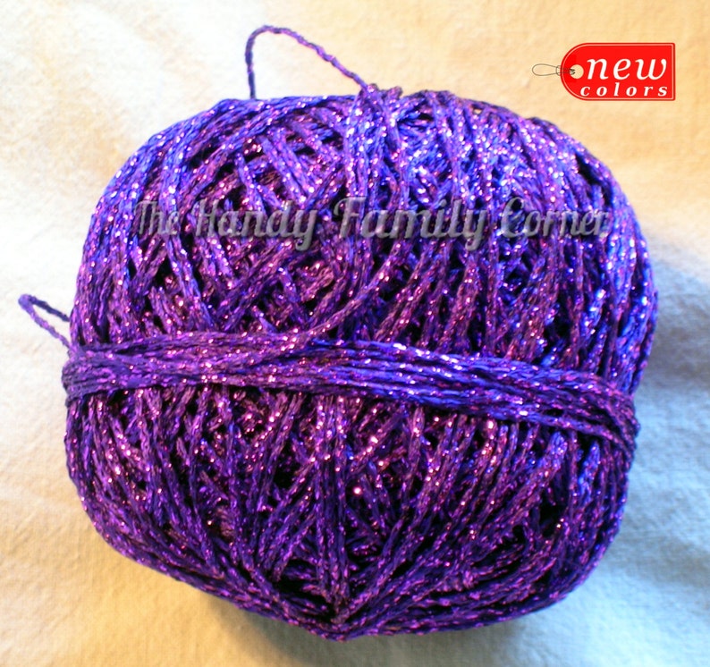 Disco yarn. Glitter Yarn glitzy yarn Shine sparkle yarn Etsy