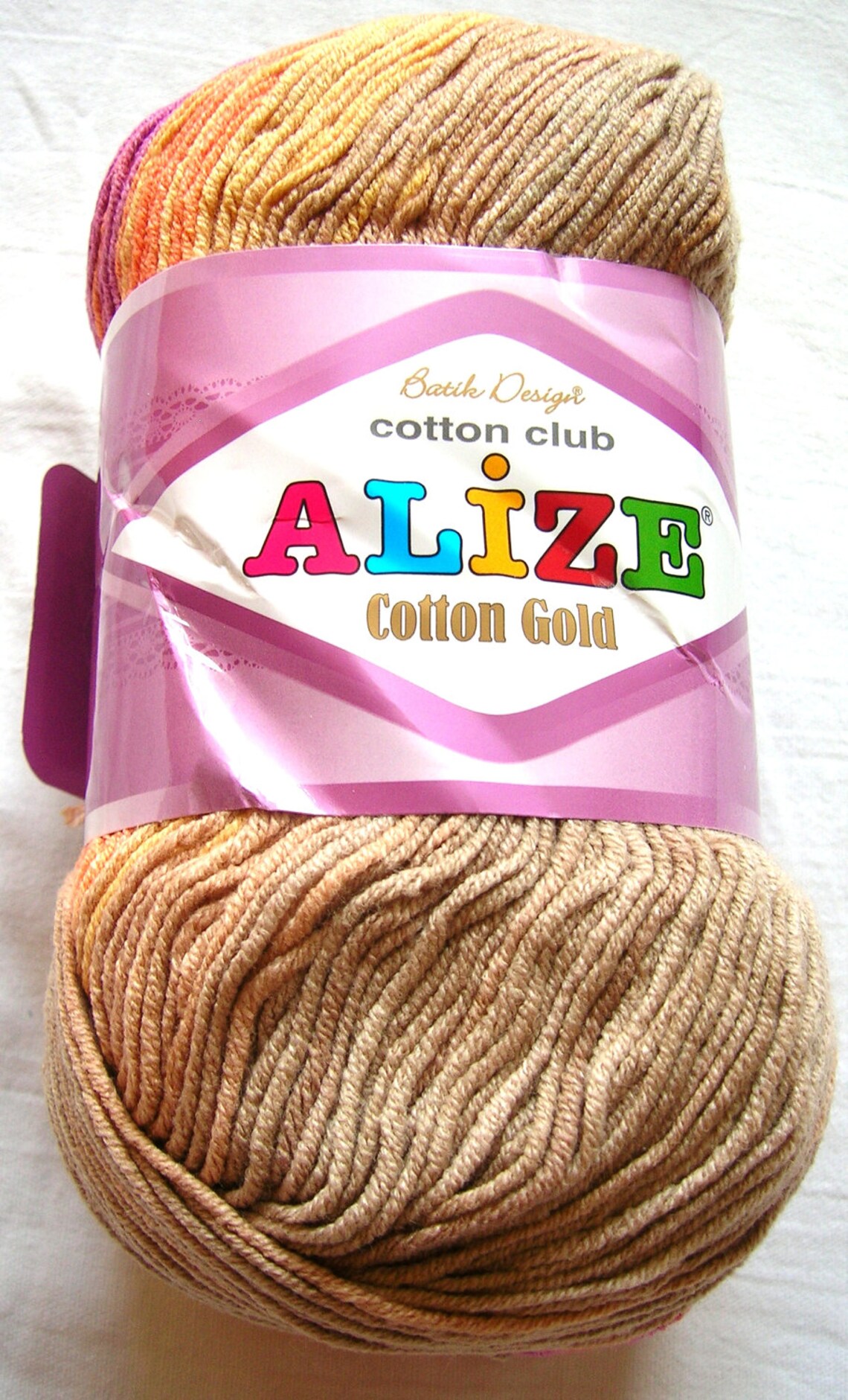 Alize Cotton Gold yarn soft hypoallergenic batik Etsy
