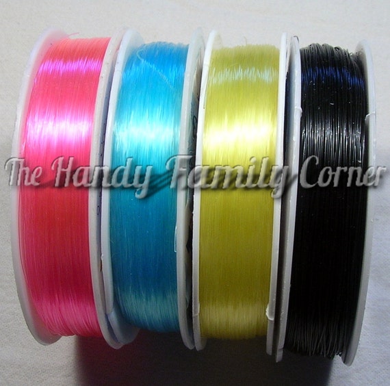 Bead Weaving, Bead Embroidery, Kumihimo Nylon Thread Cord Wire